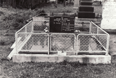 Historic picture of Makaraka cemetery, block MKL/JEW, plot 2.